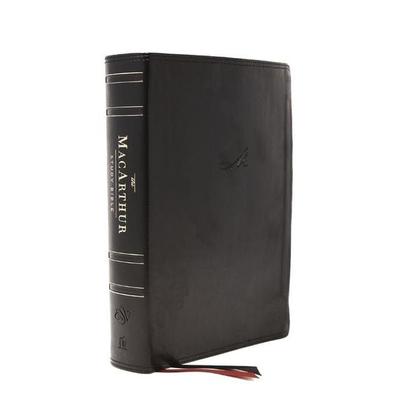 The Esv, MacArthur Study Bible, 2nd Edition, Leathersoft, Black, Thumb Indexed, Gebundene Ausgabe von Thomas Nelson, Harper Collins (US),