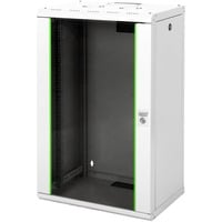 483-mm-Wandschrank, 20 HE, IT-Schrank hellgrau, 20 Höheneinheiten