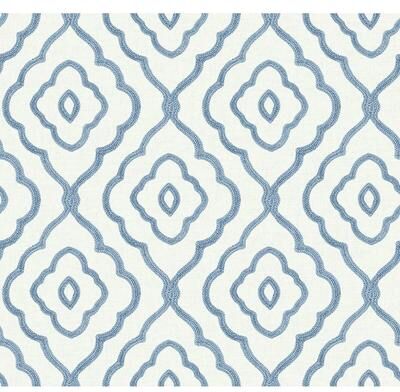 Seabrook Deisgns Seabrook Designs Seaside Ogee Unpasted Wallpaper