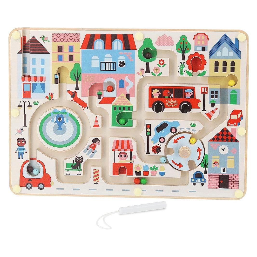 Vilac Magnetic Maze - My Little Town by Ingela P Arrhenius - (7628) (7628)