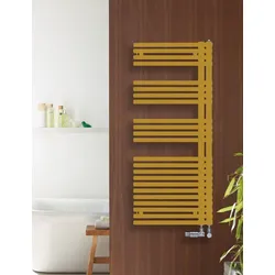 Zehnder Design-Heizkörper Forma Asym links, 1161x60x496 mm, Beach Gold