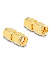 Delock RP-SMA Stecker> SMA Messing (12105)
