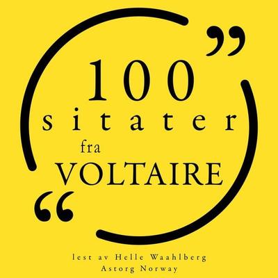100 sitater fra Voltaire - Voltaire, Audio, 9782821162334