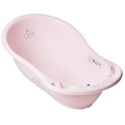 Chipolino Babybadewanne Marea Hase Ablagefächer eine Länge von 102 cm ab Geburt pink