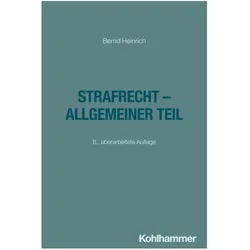 Strafrecht - Allgemeiner Teil, Fachbücher von Bernd Heinrich
