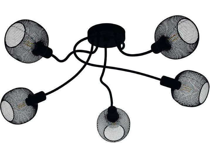 EGLO Wrington 1 Plafondlamp - E14 - Ø 75\,5 cm - Zwart