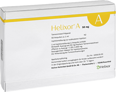 HELIXOR Heilmittel GmbH HELIXOR A Ampullen 50 mg 50 St 02043752
