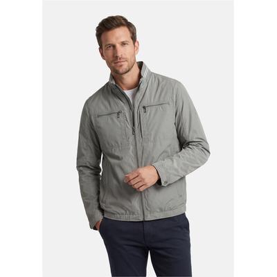 Outdoorjacke NEW CANADIAN "Shape", Herren, Gr. 30, grün, 100% Polyester, unifarben, kurz, hoch geschlossener Ausschnitt, Jacken Outdoorjacke, mit Stehkragen