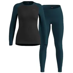 Odlo, Damen, Funktionsshirt, Active Warm Special Set (S), Blau