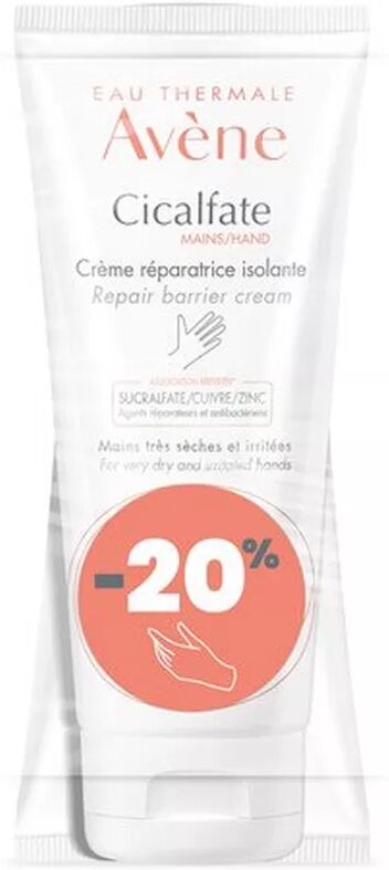 Avene - Cicalfate Handcreme Duo,  Cicalfate Handcreme Duo, 2x100 ml, Weiss