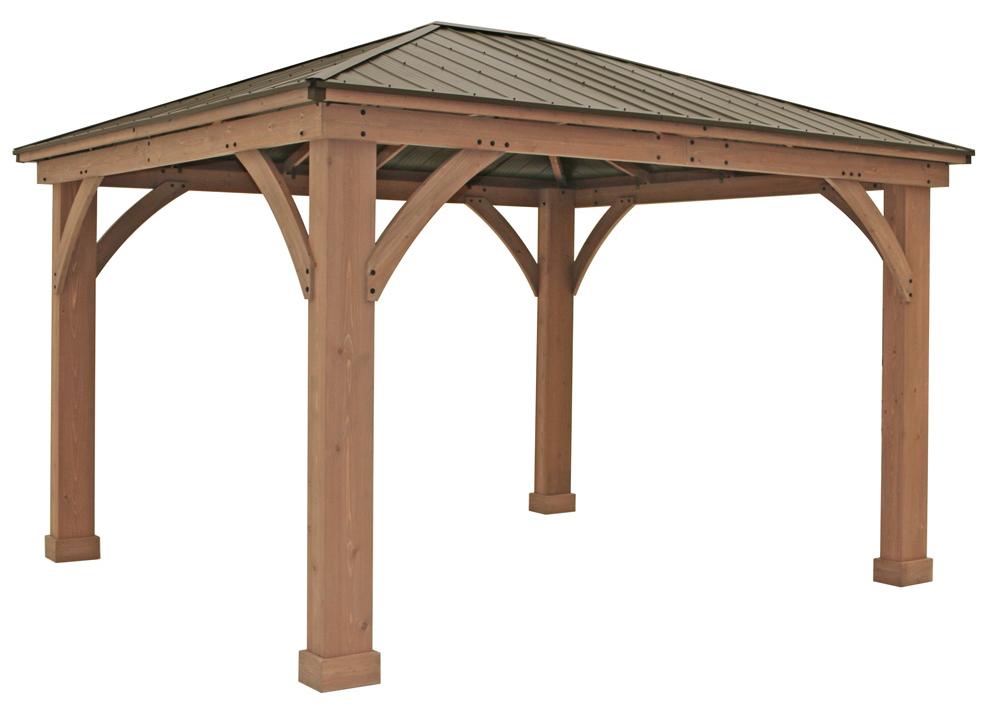 Westmann Holz Pavillon Devon 1214 Natur 427x366x317 cm