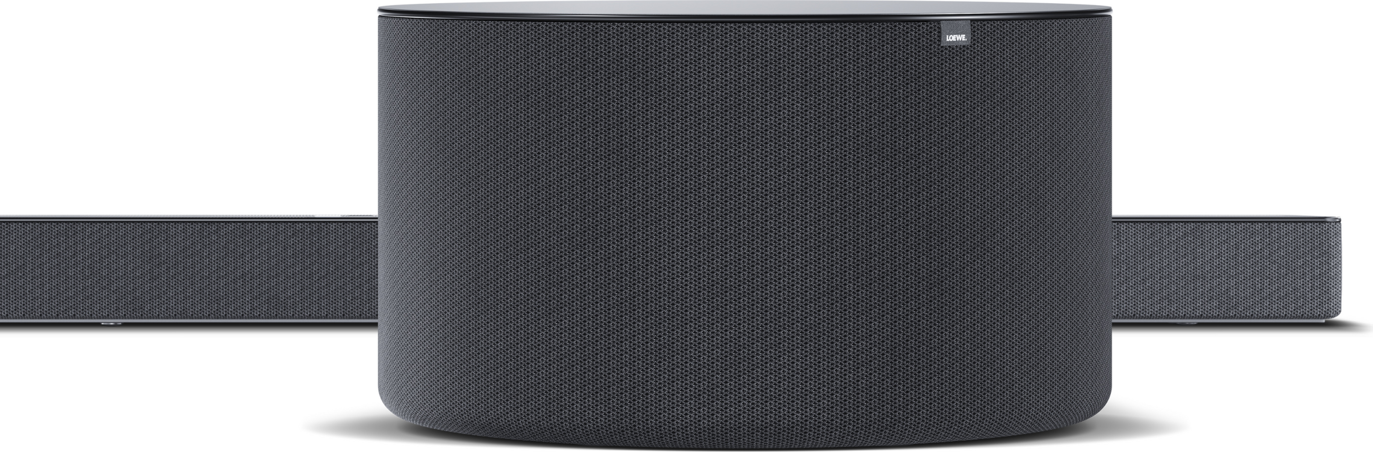 Loewe klang bar5 mr & sub5 basaltgrau, Soundbar mit Subwoofer Set, Heimkino, WLAN, Bluetooth, Sound System, 3D Sound, Dolby Atmos, HDMI, 800 Watt