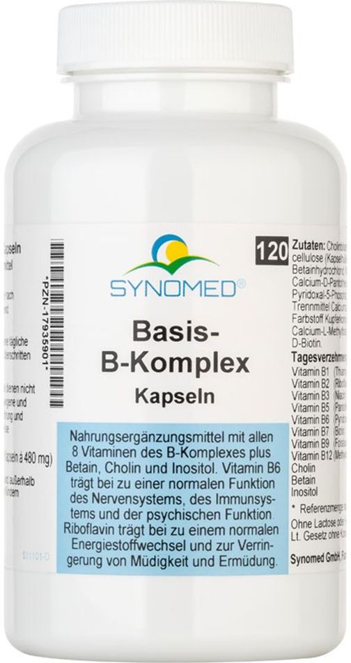 SYNOMED BASIS-B-Komplex Kapseln 120 St