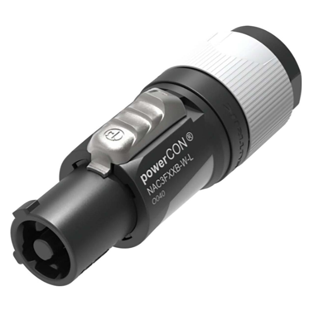 Neutrik NAC3FXXB-W-L - powerCON weiss PowerOut Gross (NAC3FXXBWL)