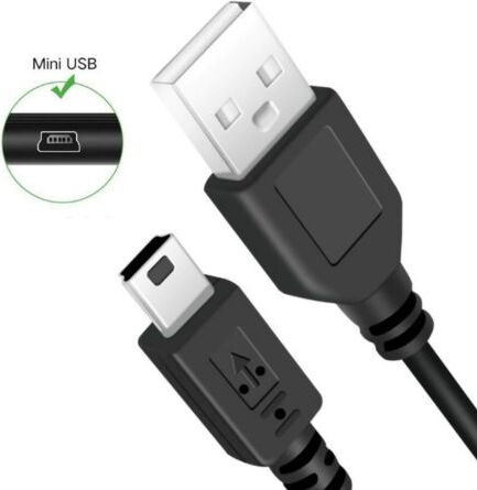 T-ProTek USB-datakabel compatibel met Garmin Edge 510