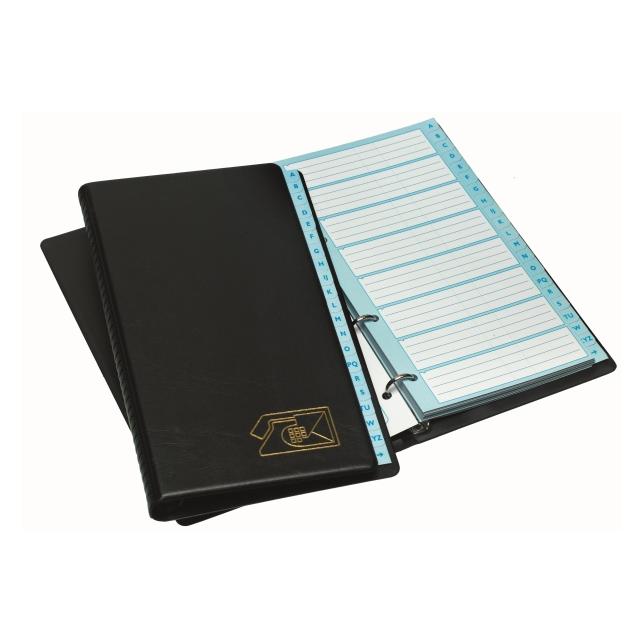 Bantex Telefonregister Copenhagen medium sort (A5) (100400377)