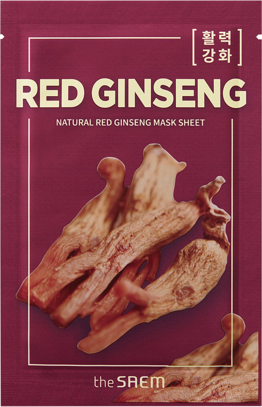 THE SAEM Natural Red Ginseng Sheet Mask 21ml