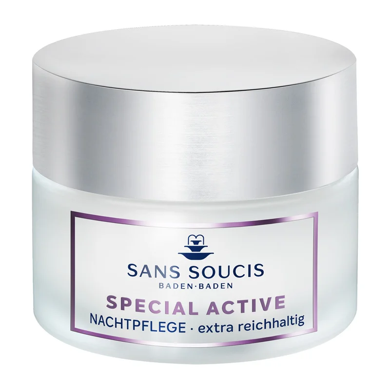Sans Soucis Special Active, Nachtpflege extra reichhaltig, 50ml 25238