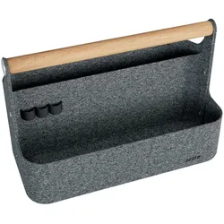 Leitz, Schreibtisch Accessoire, Leitz Schreibtisch Organizer mit Griff, aus Filz