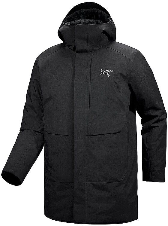 ARCTERYX Herren Winterparka Therme Down GTX 2l Hoodie schwarz   M M