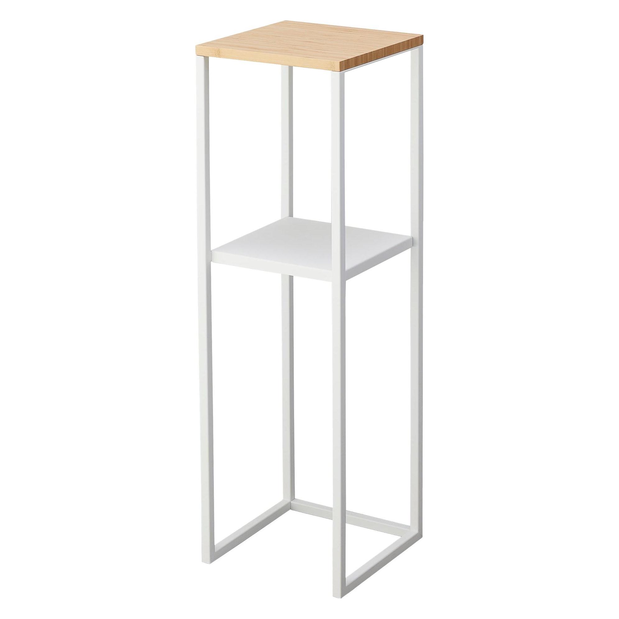 Yamazaki 2-stöckiges Regal mit Holzplatte TOWER (YA05983)