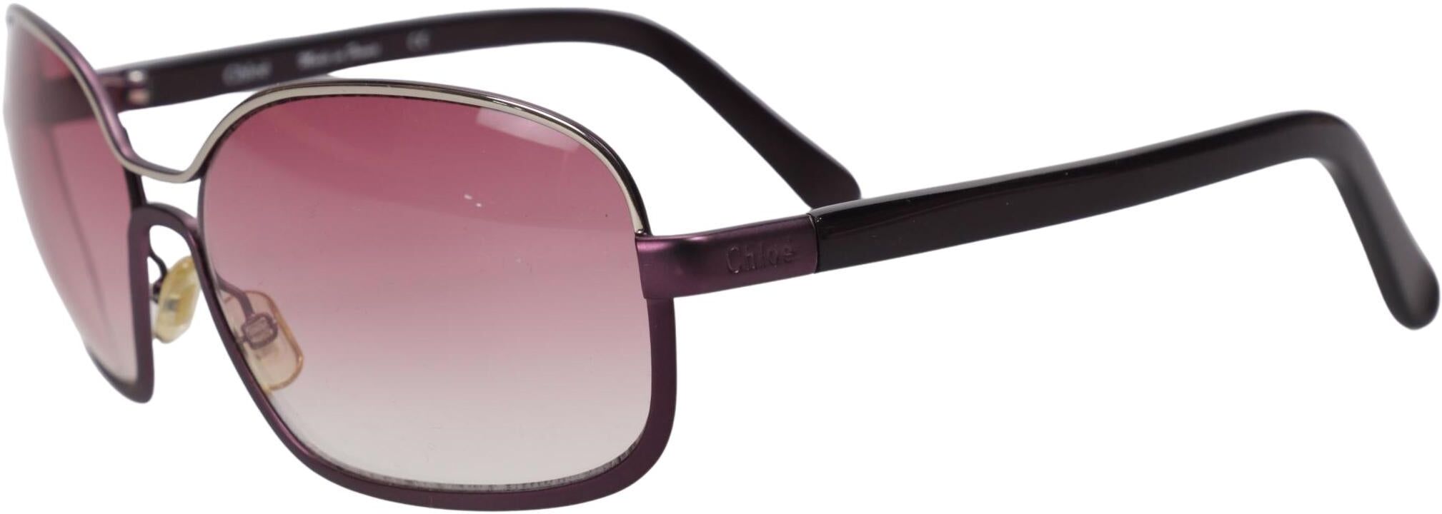Chloe Damen Sonnenbrille, Flieder - Second Hand