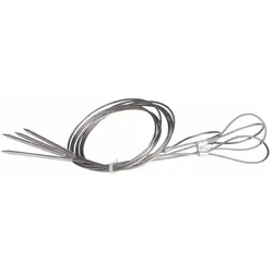All'Grill, Grillbesteck, Flexibles Grillspiesse-4er-Set (Schaschlikdraht/Grilldraht)