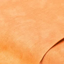 Baumwollstoff Moire "Mona", dunkelorange
