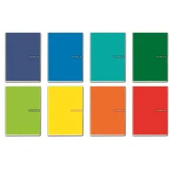Blasetti, Mappe, Colorclub Schreibheft Multicolour A4 21 Blatt (A4, 10x)
