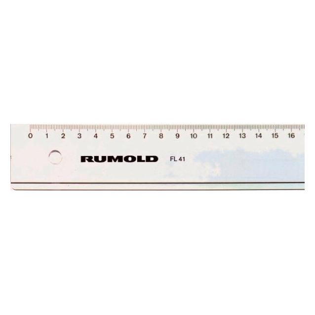 Rumold Büro- und Technikerlineale FL 41 (40 cm, Kunststoff) (FL41/40)