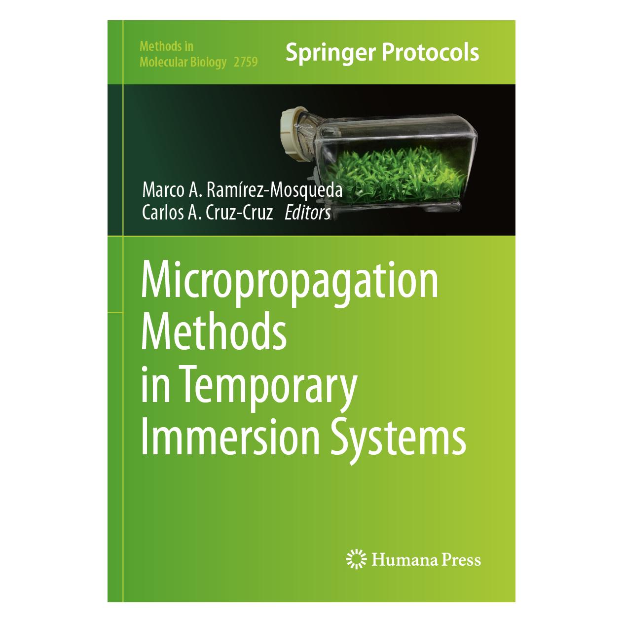 Springer Micropropagation Methods in Temporary I (Englisch, Softcover) (57201566)