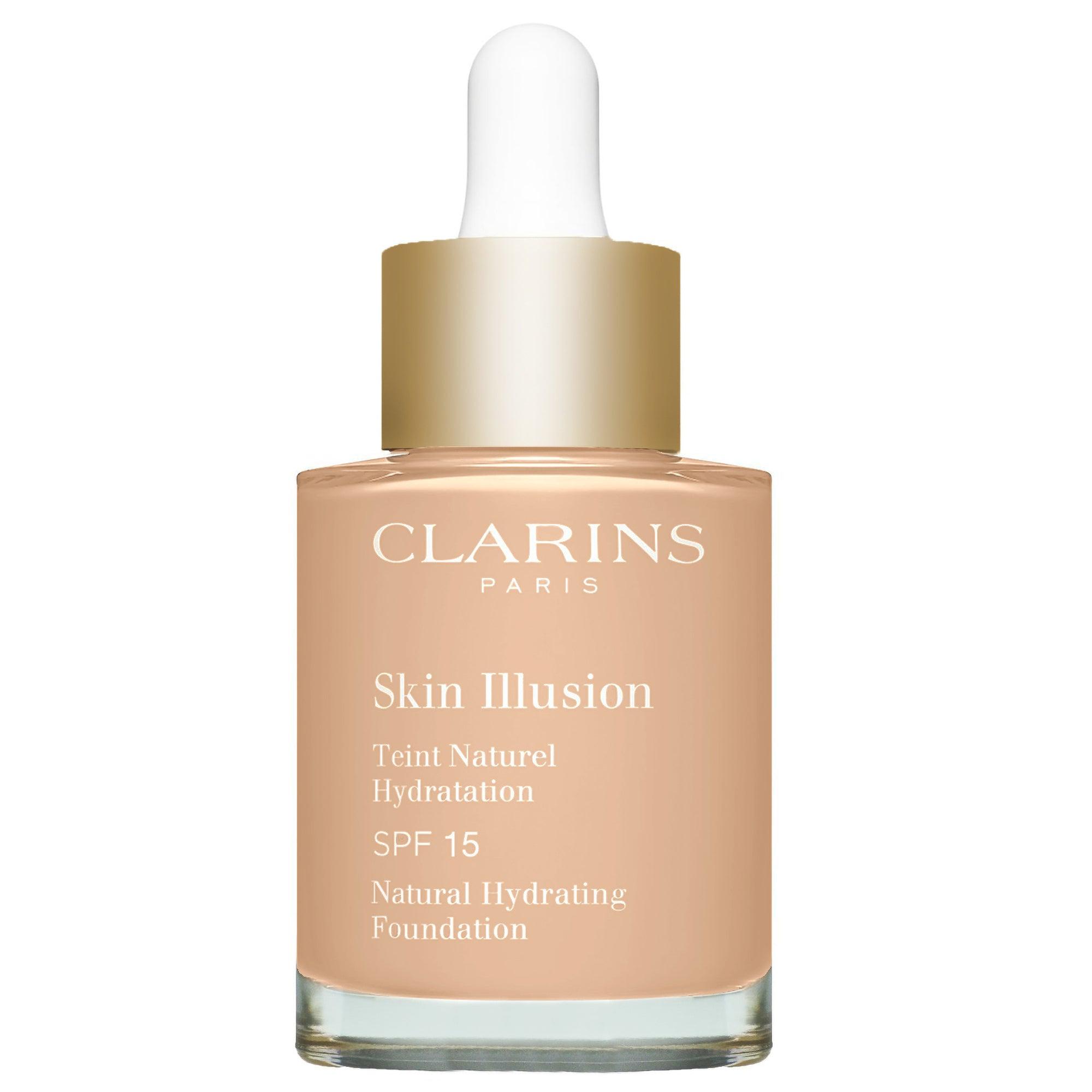 Clarins Skin Illusion Natural Hydrating Foundation met SPF 15