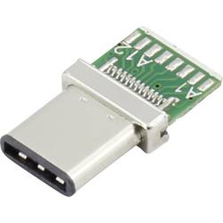 TRU COMPONENTS USB-C® Stecker 3.1 w/PCB Stecker, gerade Inhalt: 1 St. 1395591