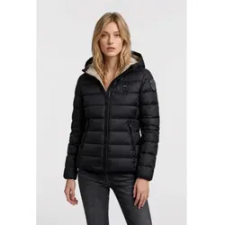 Blauer für Damen. 26WBLDC03037 Schwarze Steppjacke ?Charme? (M), Lässig, Polyamid