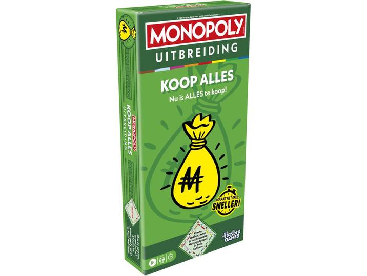 Monopoly - Uitbreiding Koop alles - Sneller spelen