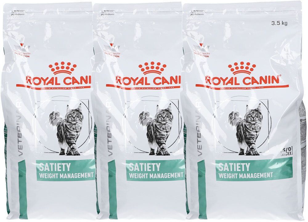 Royal Canin Feline Satiety 3,5kg x3 3x3,5 kg Pellets