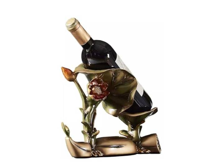 Weinhalter Lotuswurzel-Weinregal, Ornament, Weinkühler, Tisch Küche