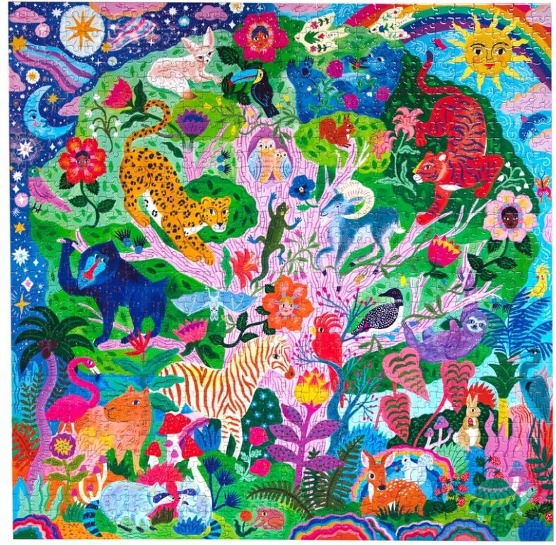 Puzzle 1000 pcs Life in a Tree - Eeboo