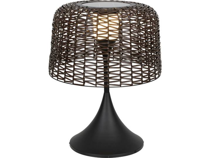 Novel Aussenleuchte, Braun, Metall, Kunststoff, Abstraktes, rund, 65 cm, RoHS, CE, Lampen & Leuchten, Außenbeleuchtung, Außenleuchten