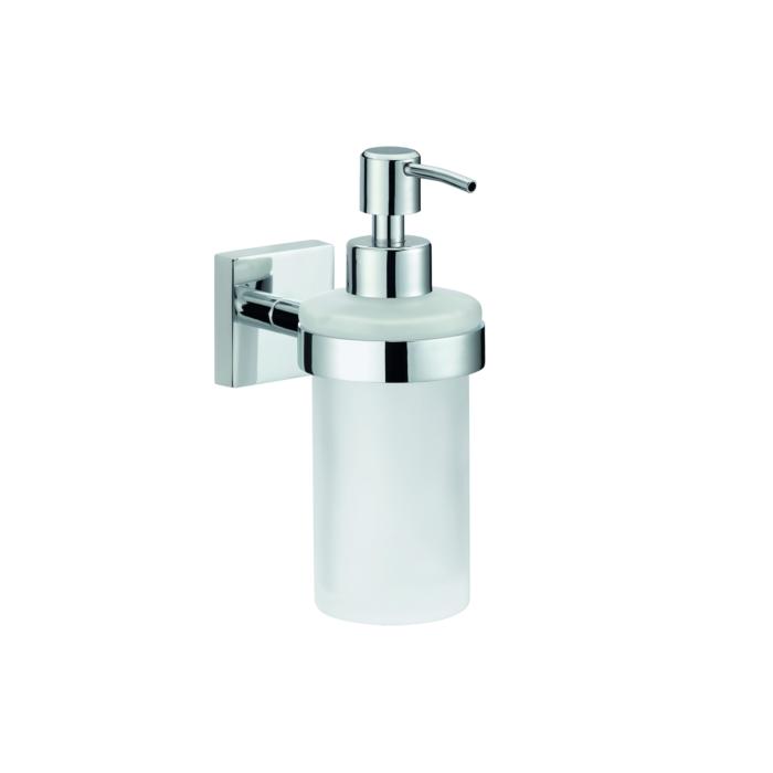 nwb Seifenspender Pro 030 P03412 chrom, mit Befestigungstechnik zum Kleben