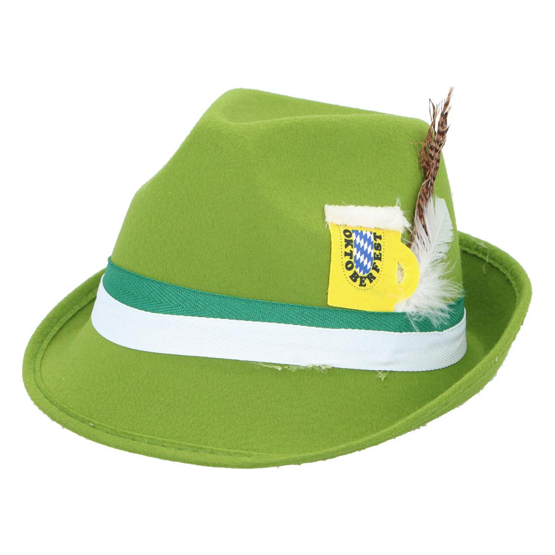 Party Hat Oktoberfest lime green PET (32947752)