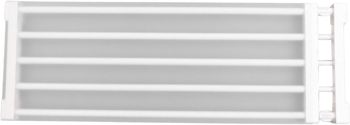 Verstelbare en uitbreidbare Tension Shelf organizer voor kasten en opbergruimte, 75-120 cm