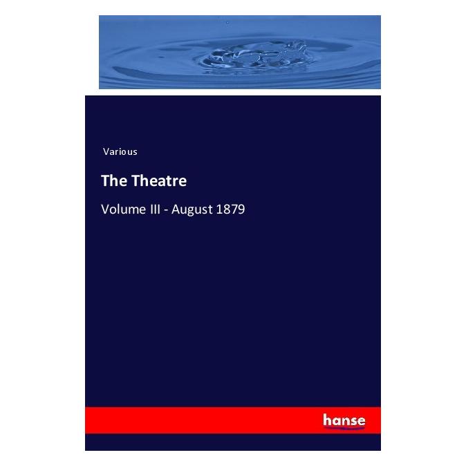Hansebooks The Theatre (Englisch, Softcover, Various) (56954075)