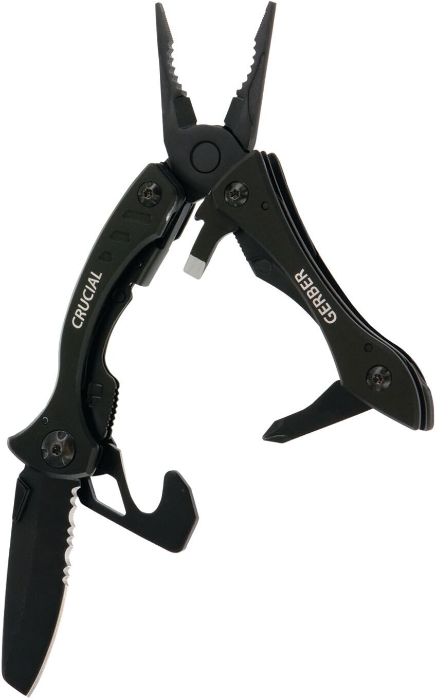 Gerber Multiverktyg Tactical Crucial, svart