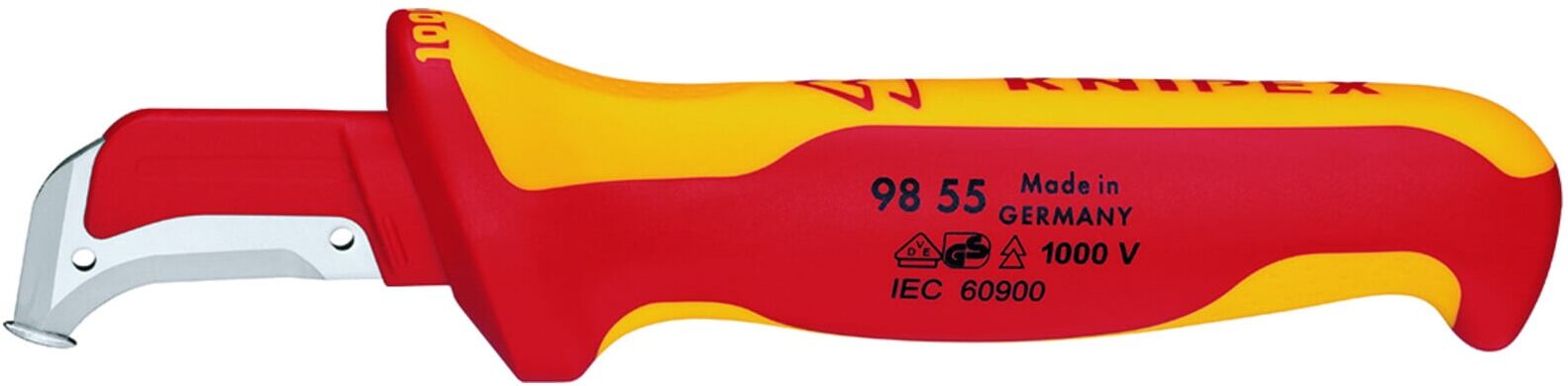 Knipex-Werk Abmantelungsmesser 155mm 98 55 SB)
