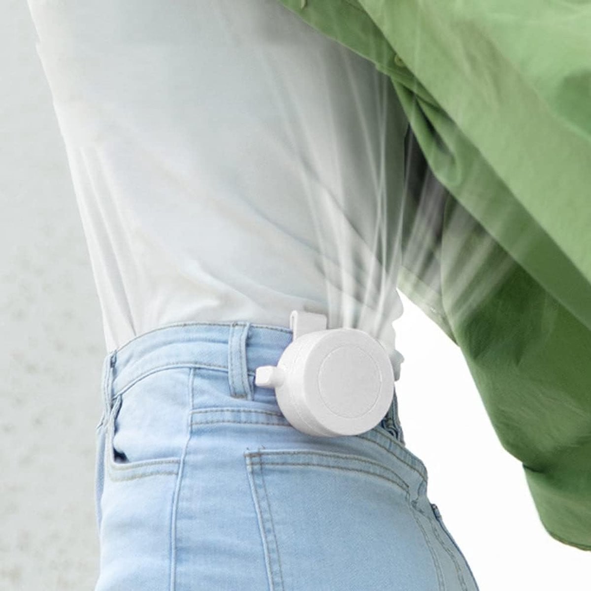 Mini USB Ventilator - Oplaadbaar - Wit