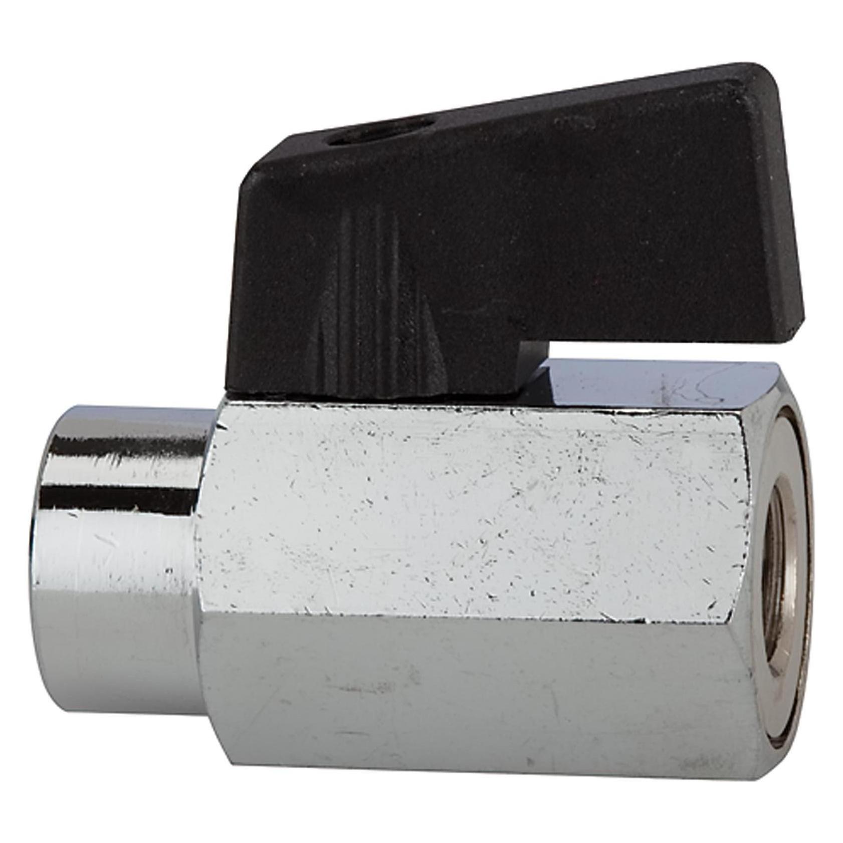 Riegler Mini-Kugelhahn 9,73 mm G 1/8 " Innen-/Innengewinde (103339)