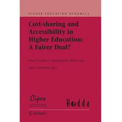 Cost-sharing and Accessibility in Higher Education: A Fairer Deal?, Fachbücher