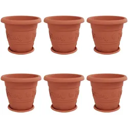 vidaXL, Blumentopf, Kunststoff (39 x 39 x 32 cm)