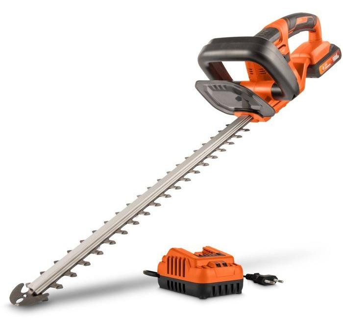 Powerplus Cordless Hedge Trimmer 20V met 515mm blad en draaibare handgreep